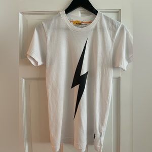 Aviator Nation white t shirt size XS